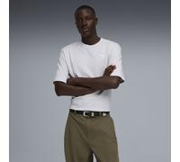 PUMA T-shirt boxy WARDROBE ESS da uomo, Abbigliamento, Bianco, M M