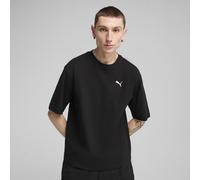 PUMA T-shirt boxy WARDROBE ESS da uomo, Abbigliamento, Nero, S S