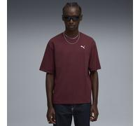 PUMA T-shirt boxy WARDROBE ESS da uomo, Abbigliamento, Rosso, M M