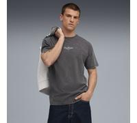 PUMA T-shirt con font grafico dal taglio morbido da uomo, Abbigliamento, Grigio, S S