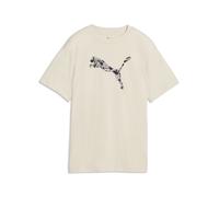 Puma Ess Graphic Animal Relaxed Fit Short Sleeve T-shirt Beige 9-10 Years Ragazza
