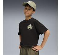 PUMA T-shirt con grafica MID90s II per ragazzi, Abbigliamento, Nero, 7-8Y 7-8Y