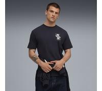 PUMA T-shirt con grafica Play Smarter dal taglio morbido da uomo, Abbigliamento, Blu, XXL XXL