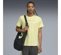 PUMA T-shirt con grafica RUN CLUB da uomo, Abbigliamento, Giallo, L L