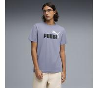 PUMA T-Shirt con Logo Bicolore Essentials N. 1 da Uomo M, Gray Sky