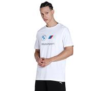PUMA T-Shirt con Logo BMW M Motorsport Ess da Uomo L White