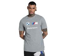 PUMA T-Shirt con Logo BMW M Motorsport Ess L Medium Gray Heather