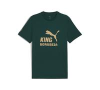 PUMA T-shirt con logo Borussia Mönchengladbach KING da uomo, Accessori, Verde, L L