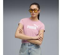 PUMA T-shirt con logo ESS N. 1 da donna, Abbigliamento, Poised Rosa, 3XL 3XL