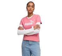 PUMA T-Shirt con Logo Ess N. 1 da Donna XL, Wild Pink
