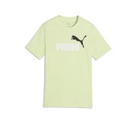 PUMA T-shirt con logo Essentials No. 1 colorato per ragazzi, Accessori, Verde, 5-6Y 5-6Y