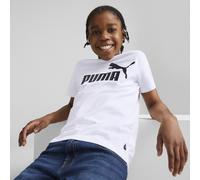 PUMA T-shirt con logo Essentials per ragazzi, Accessori, Bianco, 5-6Y 5-6Y