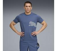 PUMA T-shirt con logo grande Train All Day da uomo, Abbigliamento, Dark Indigo, L L