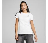 Puma Maglietta Ess Small No. 1 Logo – Unisex Adulto Bianco