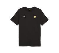 PUMA T-shirt con logo Scuderia Ferrari da uomo, Accessori, Nero, S S