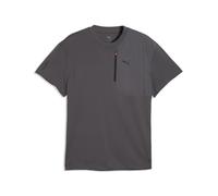PUMA T-Shirt con Taschino PUMATECH da Uomo M, Moody Gray