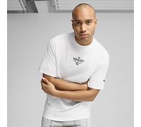 PUMA T-shirt da basket Melo Alwayz On 1 da uomo, Abbigliamento, Bianco, L L