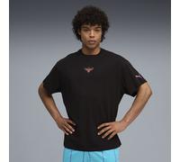 PUMA T-shirt da basket Melo Alwayz On 1 da uomo, Abbigliamento, Nero, L L