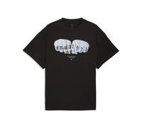 PUMA T-shirt da basket oversize Swish N' Ink I da uomo, Accessori, Nero, L L