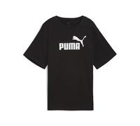 PUMA T-Shirt da Donna Ess No. 1 Logo Relaxed Tee, Puma Black, S