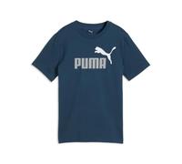 PUMA T-Shirt con Logo Essentials No. 1 colorato per Ragazzi 164, Midnight Petrol Blue