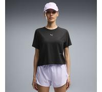 Puma Brightstride Cloudspun Short Sleeve T-shirt Nero XL Donna