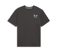 Puma T-Shirt da Uomo con Logo BMW M Motorsports impilato, Nero Puma, L