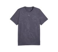 Puma Cloudspun Embossed Short Sleeve T-shirt Viola XL Uomo