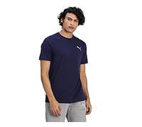 Puma T-Shirt da Uomo Ess Small Logo Tee, Peacoat-Gatto, L