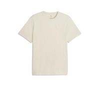 PUMA T-Shirt da Uomo Essentials Elevated S, Alpine Snow White