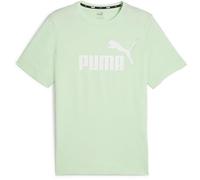 PUMA T-Shirt da Uomo Verde Menta Ess Logo M