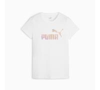 PUMA T-Shirt Donna Ess+ Summer Daze Te 679921 (Bianco, XS)