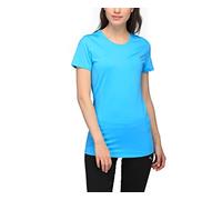PUMA T-Shirt Donna Essential, Donna, Essential Tee, Blu Atollo, S