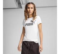 PUMA T-shirt ESS NATURE 2.0 da donna, Abbigliamento, Bianco, S S