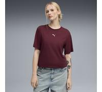 PUMA T-shirt ESS vestibilità comoda da donna, Abbigliamento, Ruby Shimmer, 3XL 3XL