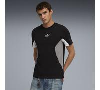 PUMA T-shirt Essentials Block da uomo, Abbigliamento, Nero, M M