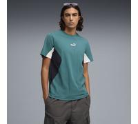 PUMA T-shirt Essentials Block da uomo, Abbigliamento, Verde, XL XL