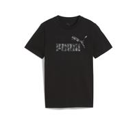 PUMA T-shirt Essentials Camo per ragazzi, Accessori, Nero, 11-12Y 11-12Y