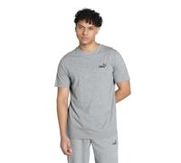PUMA T-Shirt Essentials con Logo Piccolo N. 1 da Uomo 3XL, Medium Gray Heather