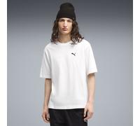 PUMA T-shirt Essentials dal taglio morbido da uomo, Abbigliamento, Bianco, M M