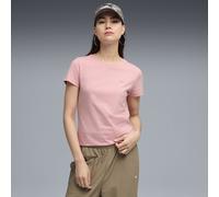 PUMA T-Shirt Essentials Elevated da Donna XL, Rosy Outlook Pink