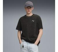 PUMA T-shirt Essentials Elevated dal taglio morbido da uomo, Abbigliamento, Nero, L L