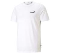 PUMHB|#Puma Ess Small Logo Tee Maglietta, Uomo, Puma White, XL