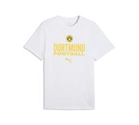 PUMA T-shirt ftblCulture Borussia Dortmund da uomo, Accessori, Bianco, M M