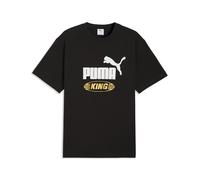 PUMA T-Shirt Future.PUMA.Archive King dal Taglio Morbido Unisex 3XL, Black