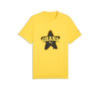 PUMA T-shirt Ghana ftblCulture da uomo, Accessori, Giallo, L L