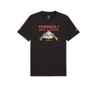 PUMA T-Shirt Grafica Formula 1 Drive To Survive Nera - Taglia: L