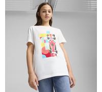 PUMA T-shirt grafica Scuderia Ferrari HP Race da uomo, Abbigliamento, Bianco, 7-8Y 7-8Y