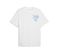 PUMA T-shirt Junior Varsity dal taglio morbido da uomo, Accessori, Bianco, L L