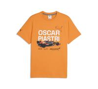 PUMA T-shirt McLAREN RACING Driver Piastri da uomo, Accessori, Arancione, M M